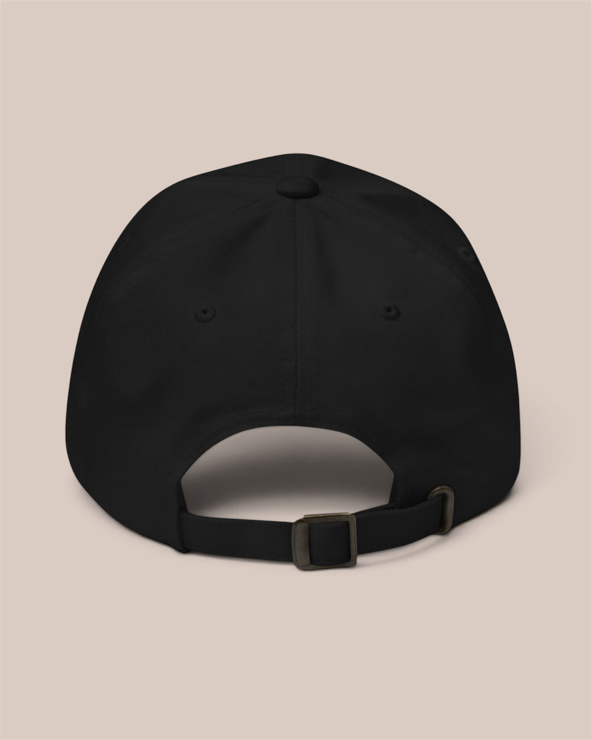 Signature Dad Cap — Black