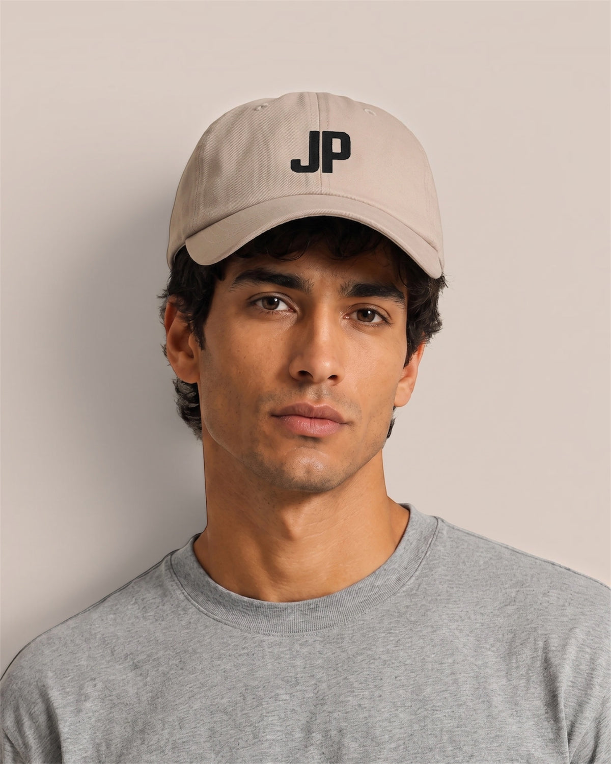 Signature Dad Cap — Stone