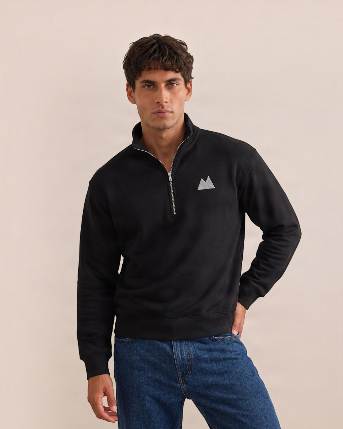 Summit Icon Half-Zip - Black